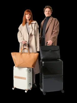 BRIEFCASE SLIM A RABAT ET FERMOIR