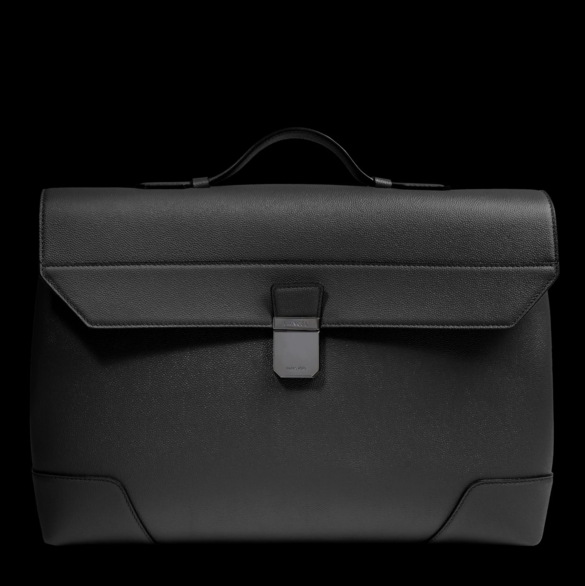 BRIEFCASE SLIM A RABAT ET FERMOIR