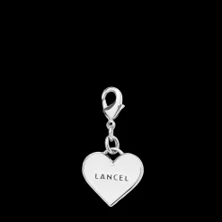 Charms Cœur émail et métal