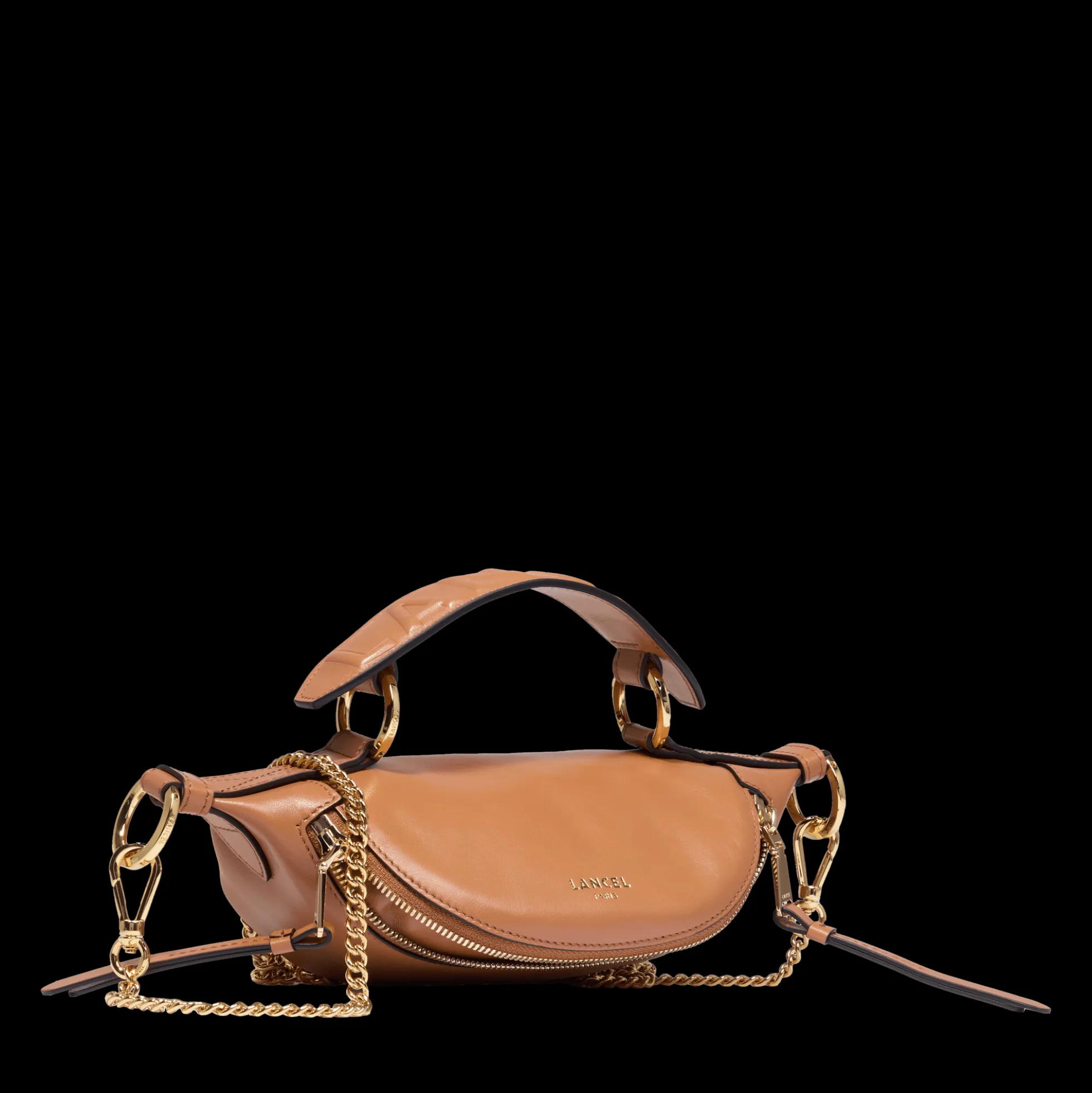 Mini sac porté croisé zippé