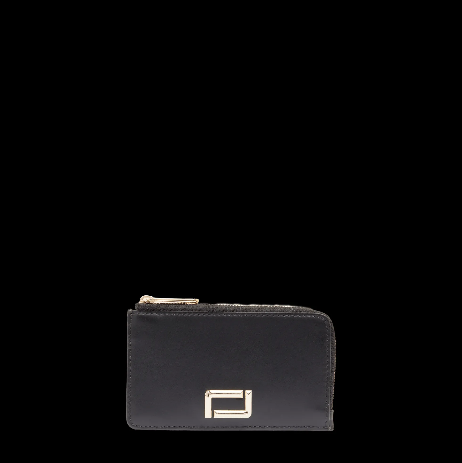 Porte-cartes zippé