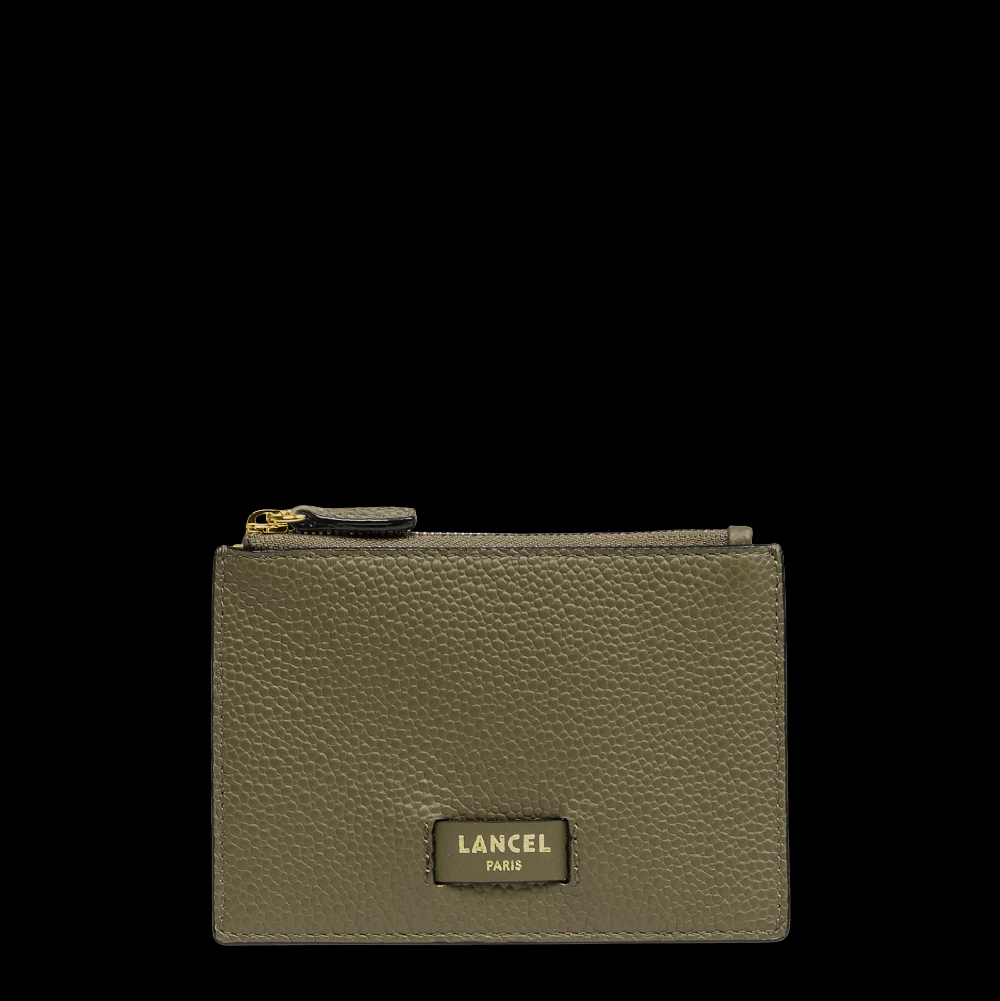 Porte-cartes zippé L