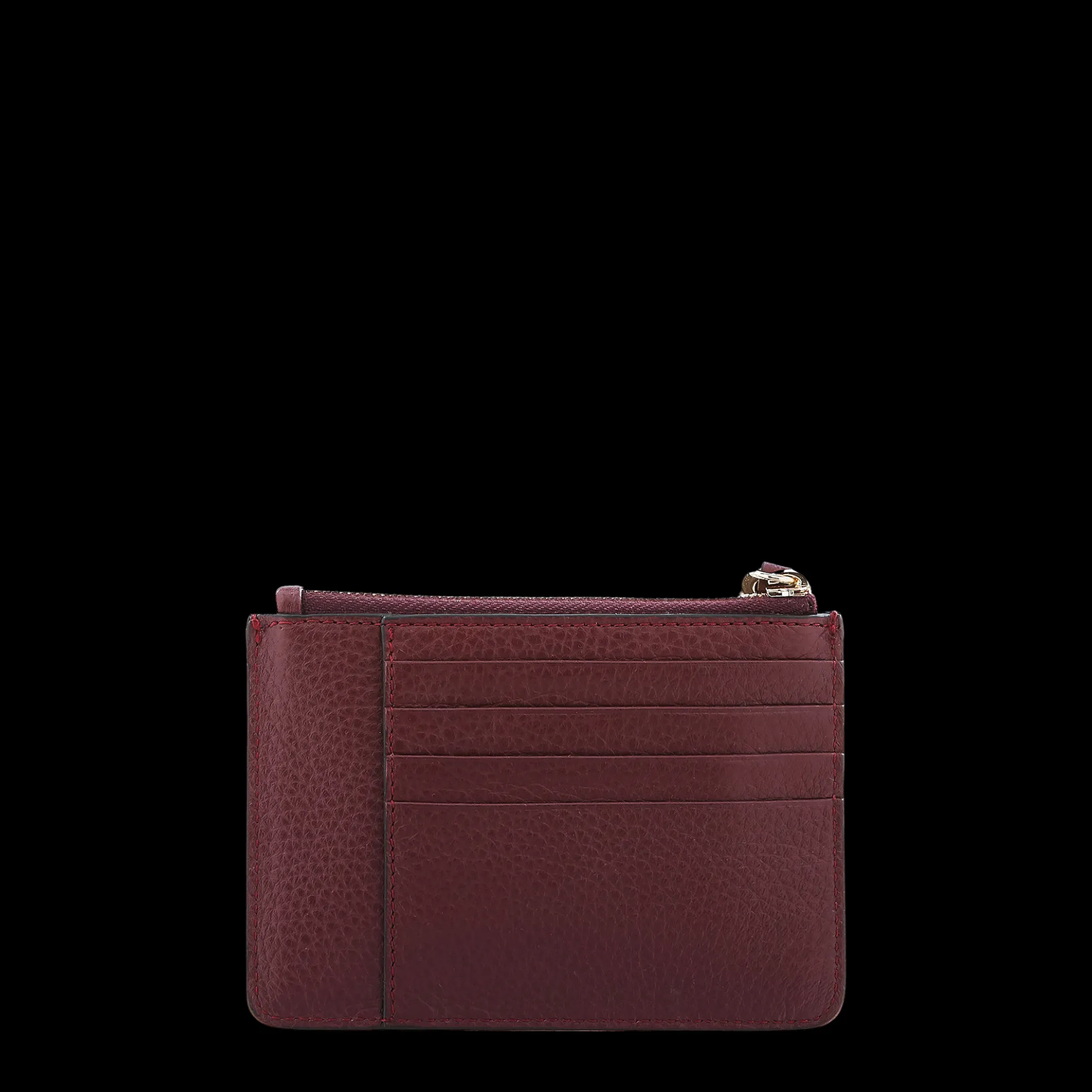 Porte-cartes zippé L