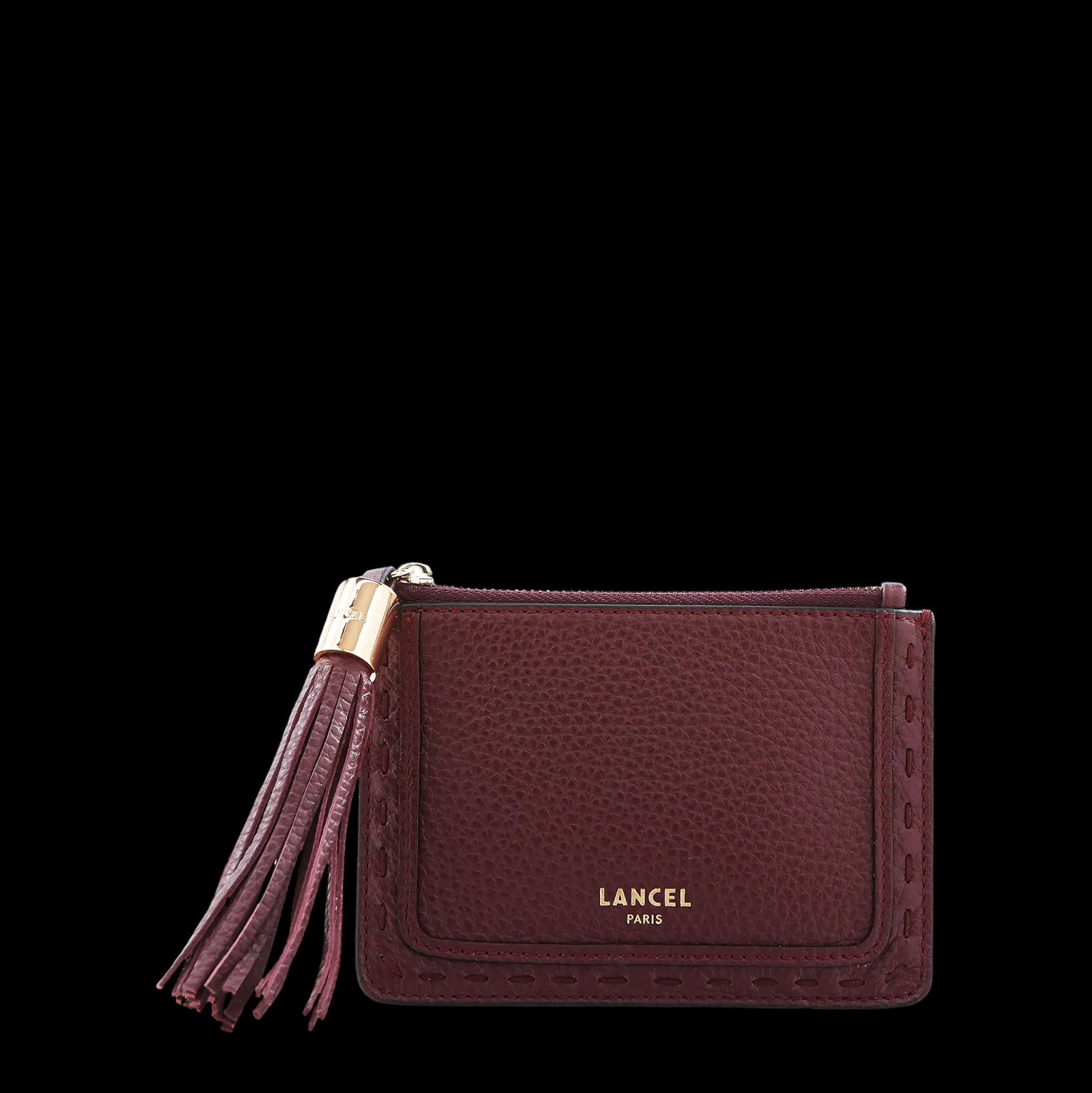 Porte-cartes zippé L
