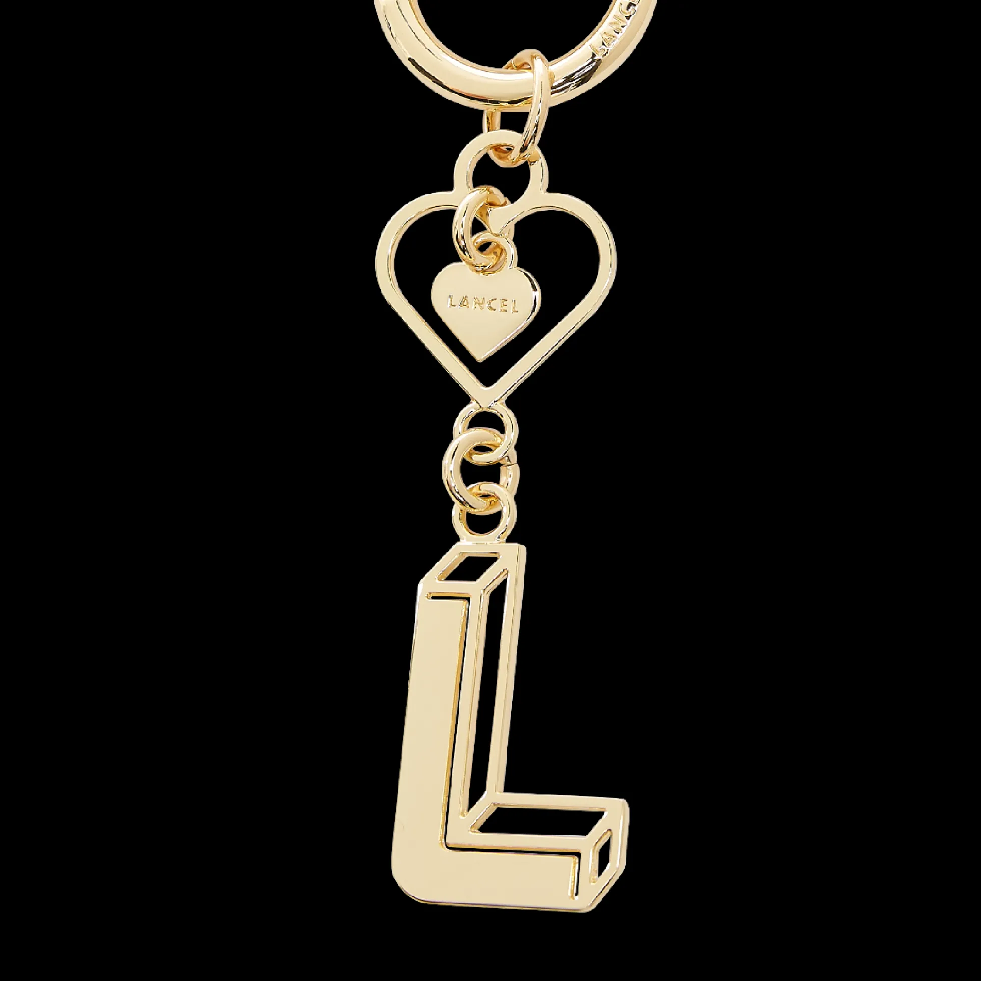 Porte-clés métal Logo Cœur