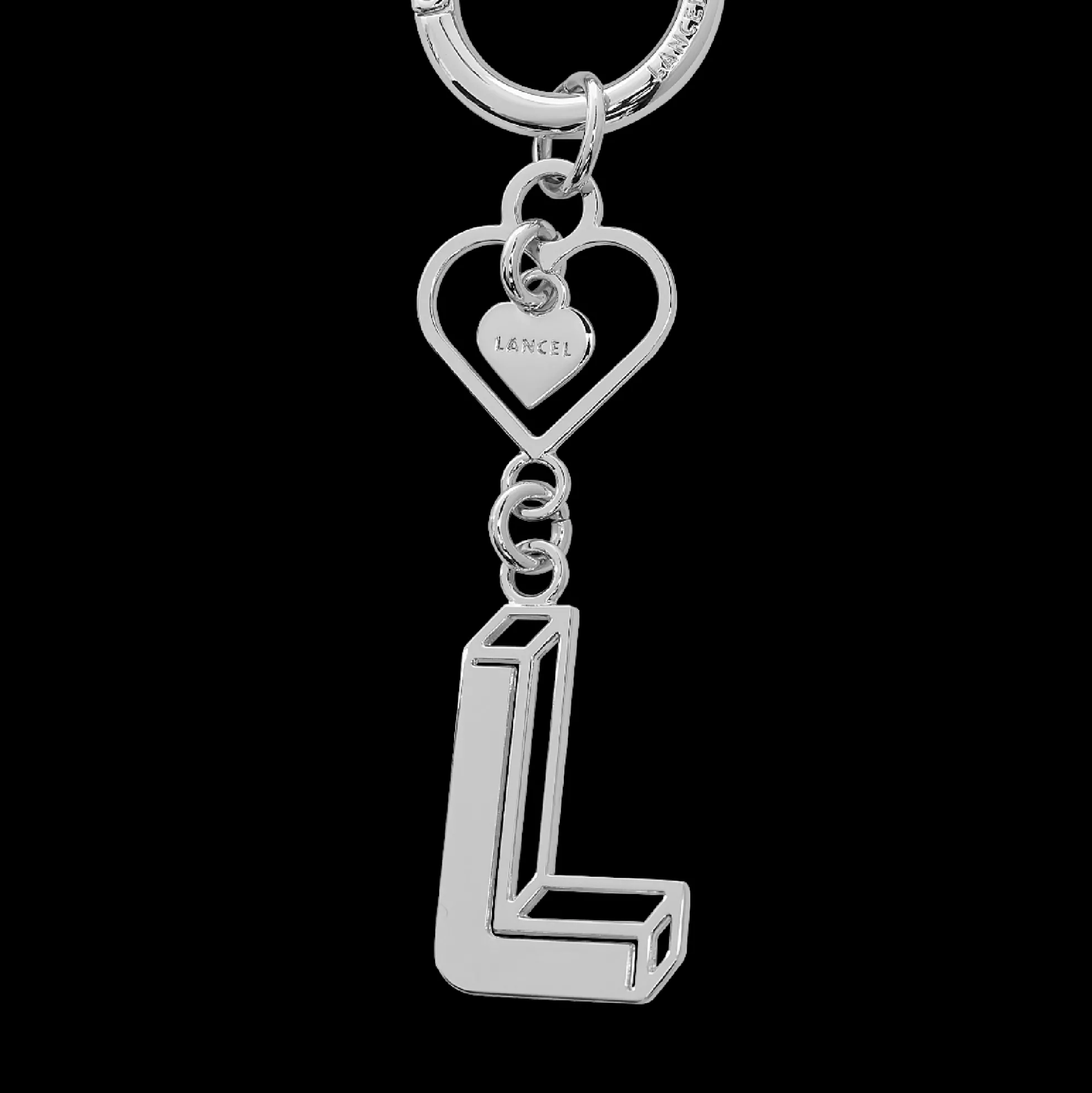 Porte-clés métal Logo Cœur
