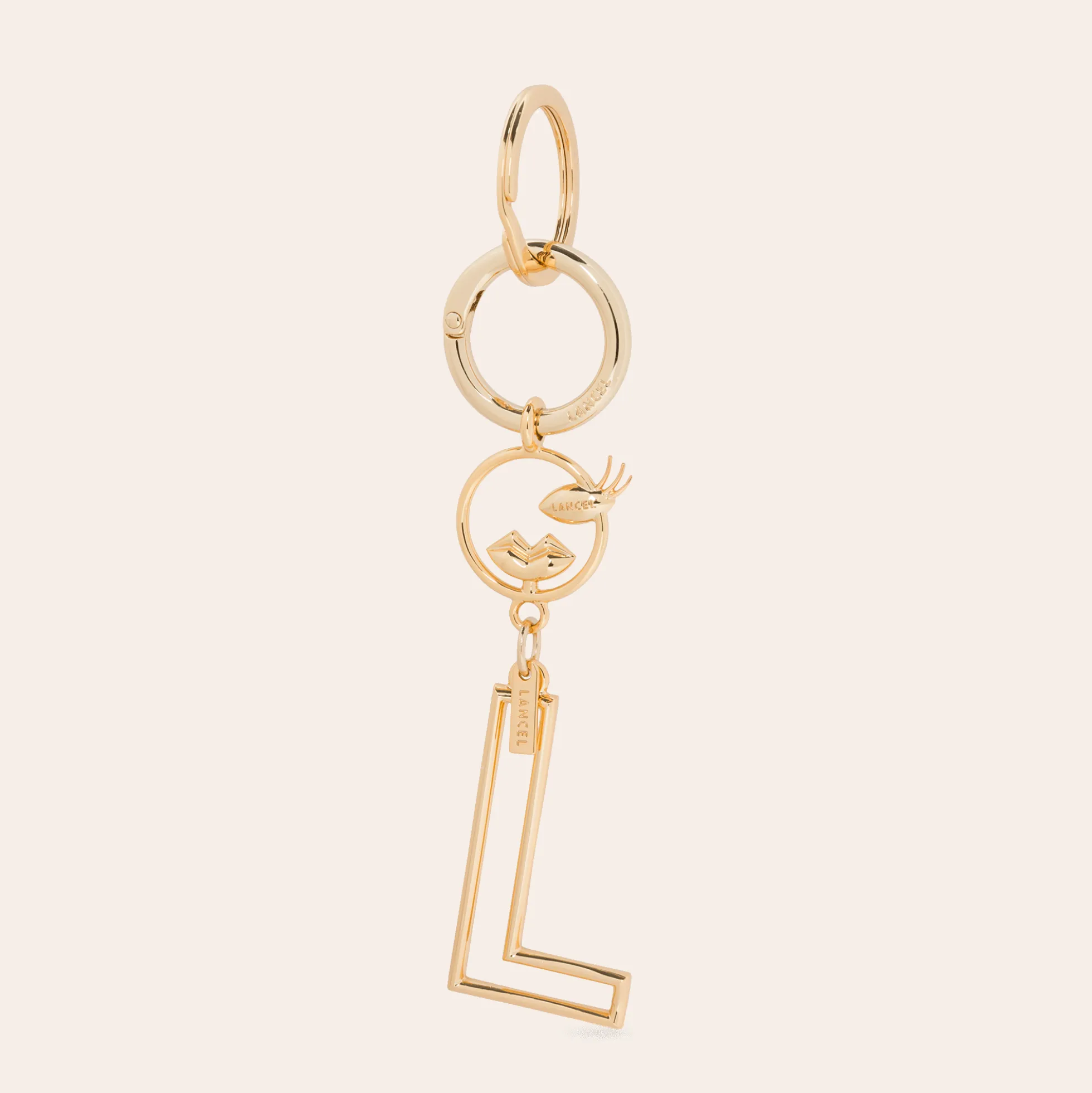 Porte-clés métal Mademoiselle