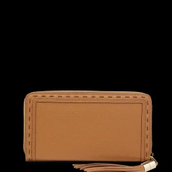 Portefeuille continental zippé