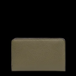 Portefeuille rectangulaire compact zippé