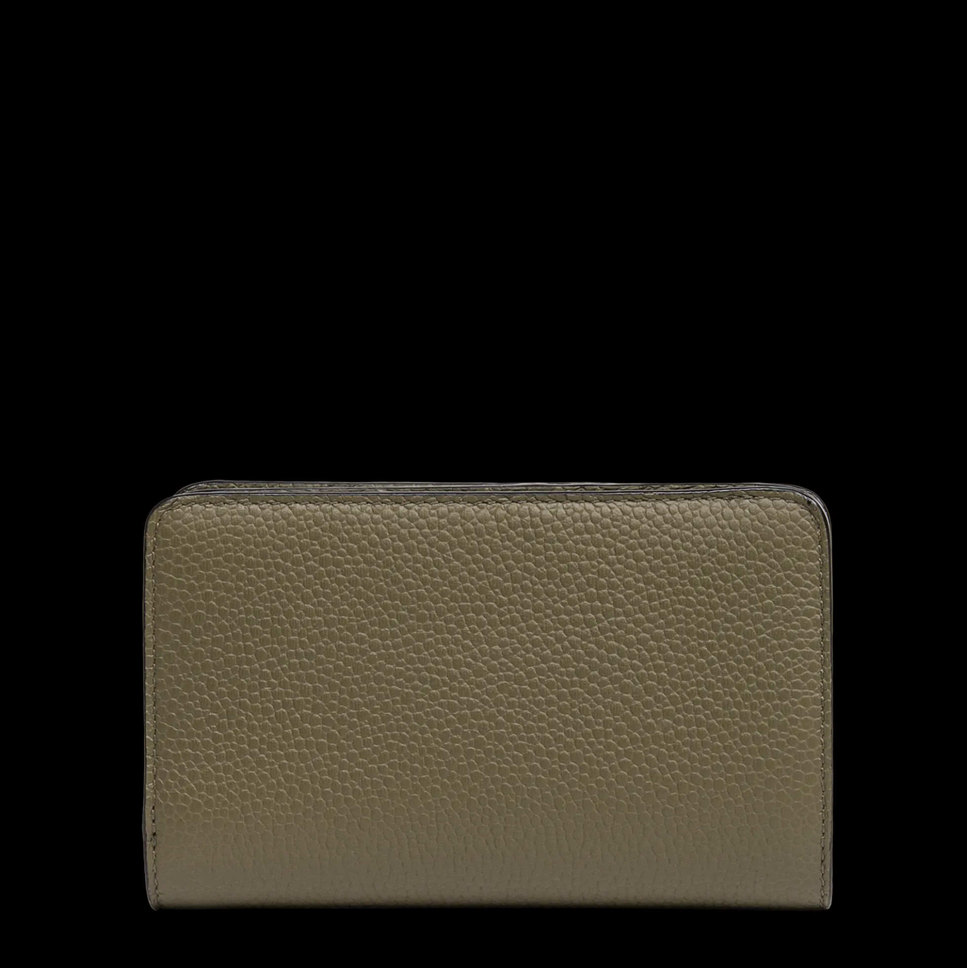 Portefeuille rectangulaire compact zippé