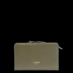 PORTEFEUILLE RECTANGULAIRE COMPACT ZIPPE