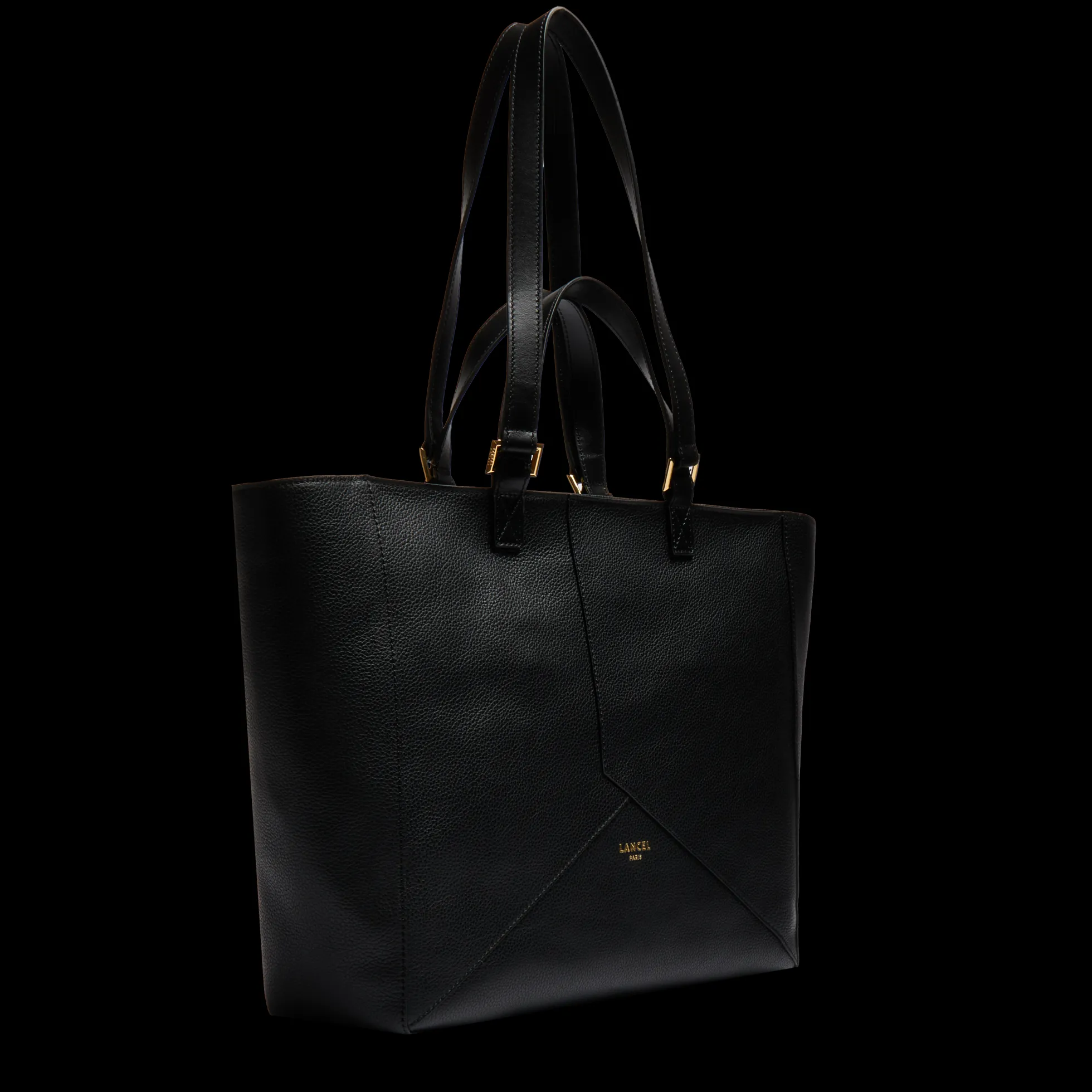 SAC CABAS ZIPPE M DOUBLE PORTE
