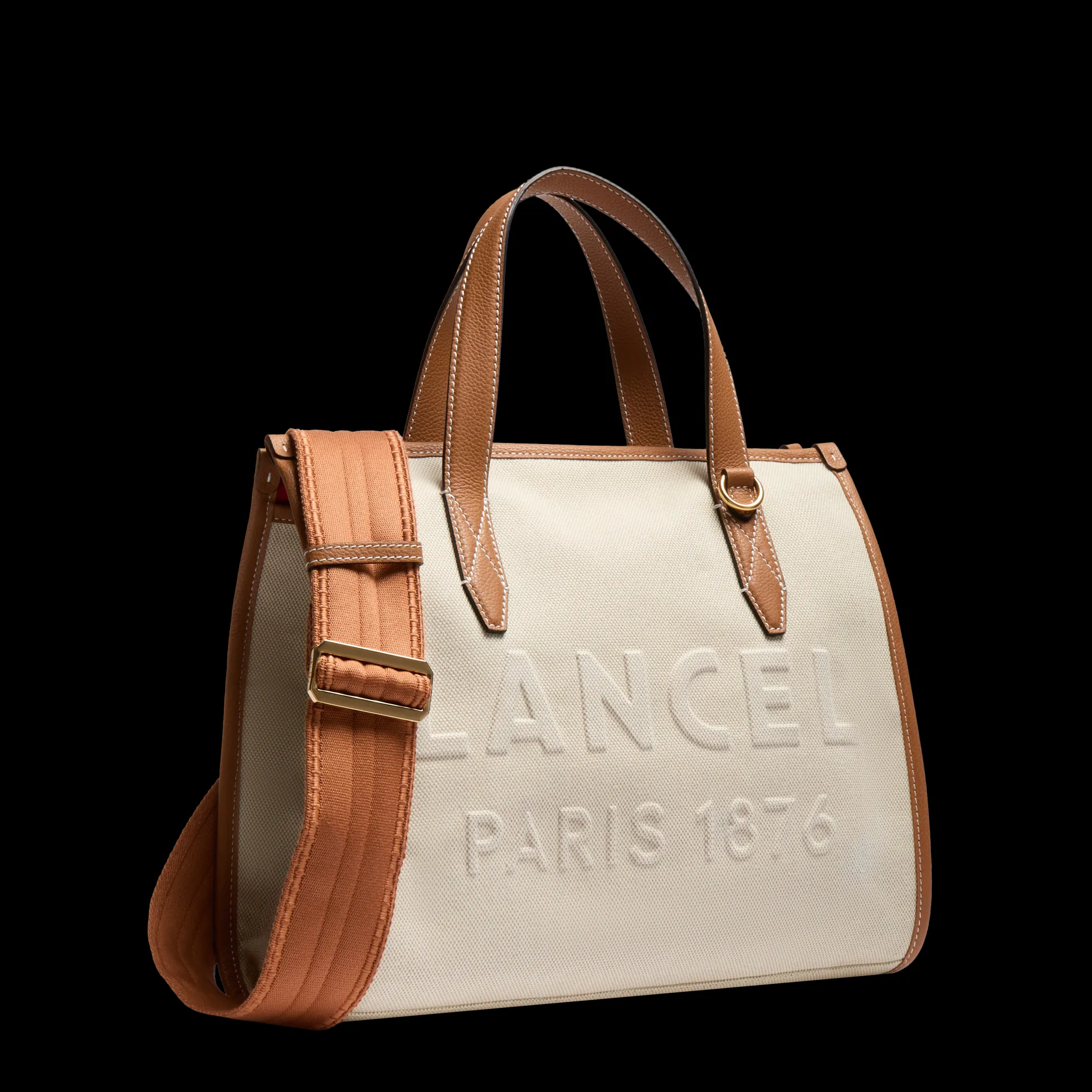 SAC CABAS ZIPPE M DOUBLE PORTE