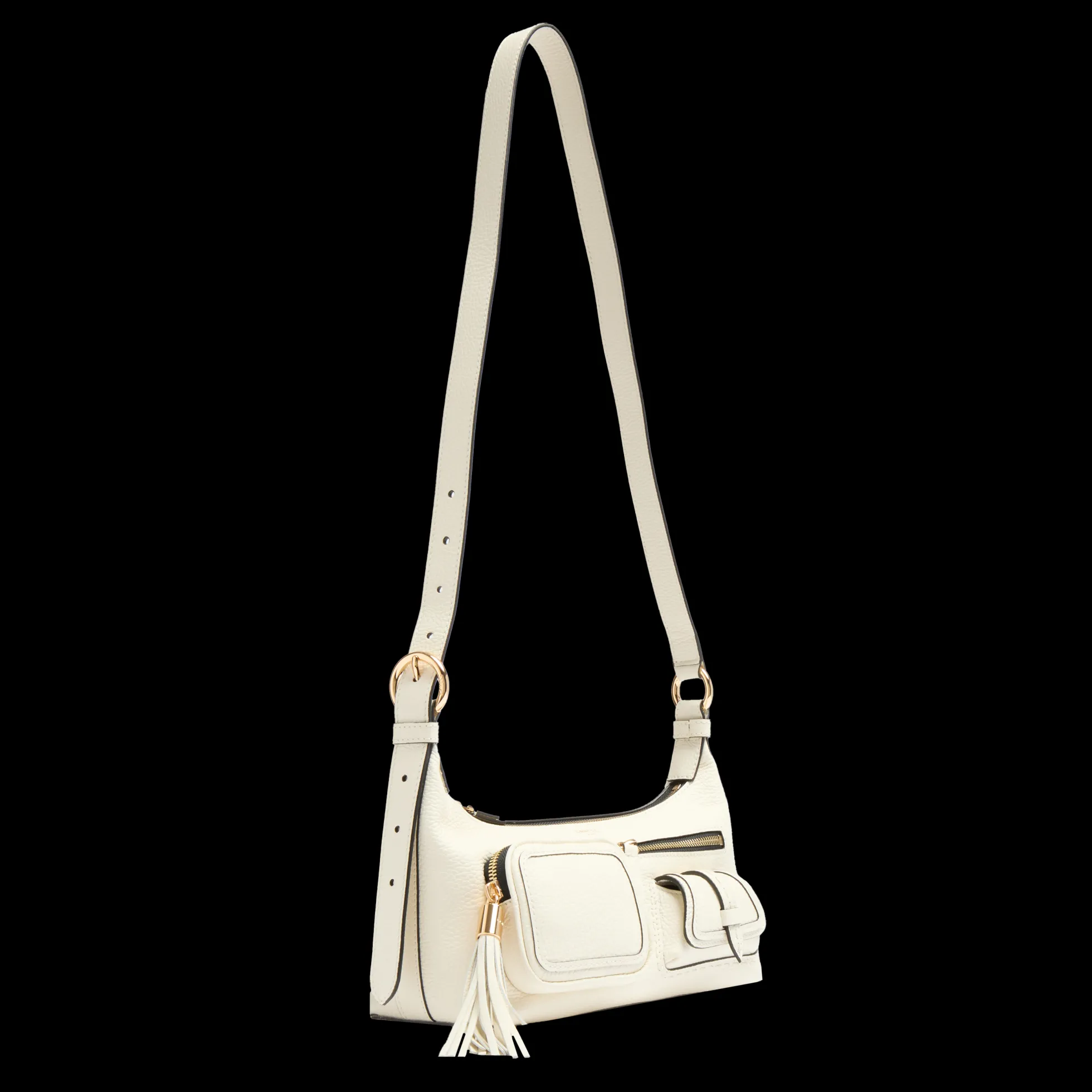 SAC PORTE CROISE ZIPPE MULTIPOCHES S