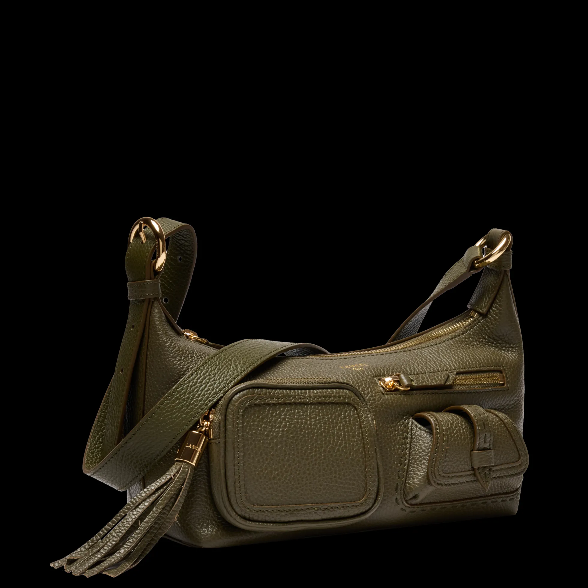 SAC PORTE CROISE ZIPPE MULTIPOCHES S